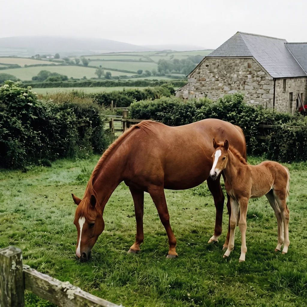 Élevage de chevaux au Esprit Libre Équin, Château-Chervix
